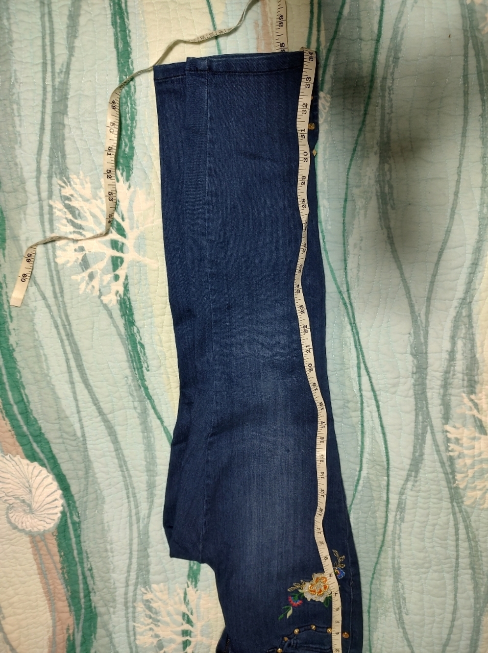 Thalia Sodi Embroidery ankle jeans - Picture 10 of 11